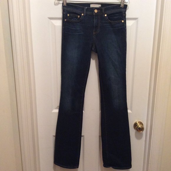 Tory Burch Denim - Tory Burch Jeans 26 Blue Dark Wash Classic Boot